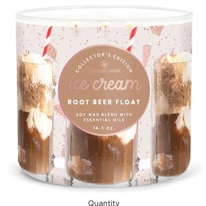 🤎 GC Root Beer Float Ice Cream Large 3-Wick Candle NEW